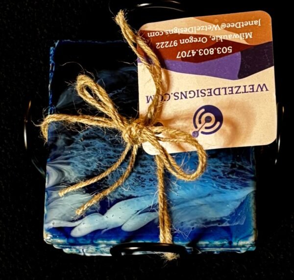 Travertine Coasters (4)
