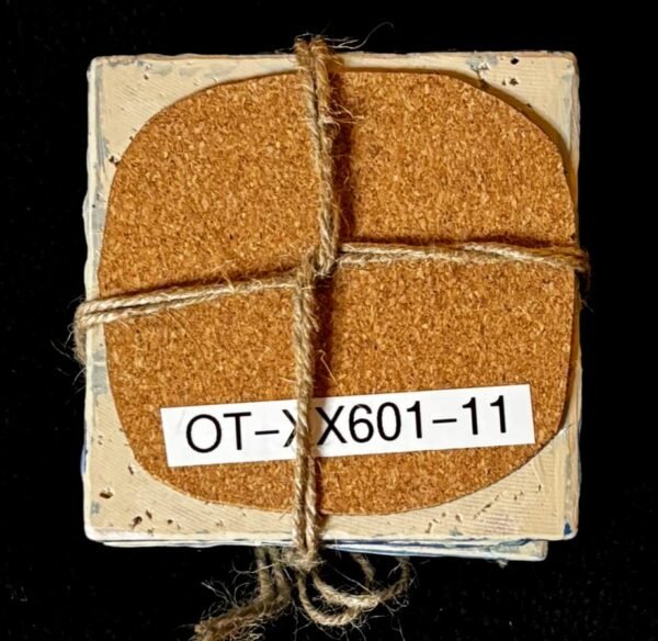 Travertine Coasters (4)