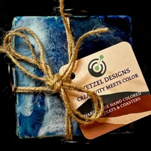 Travertine Coasters (4)