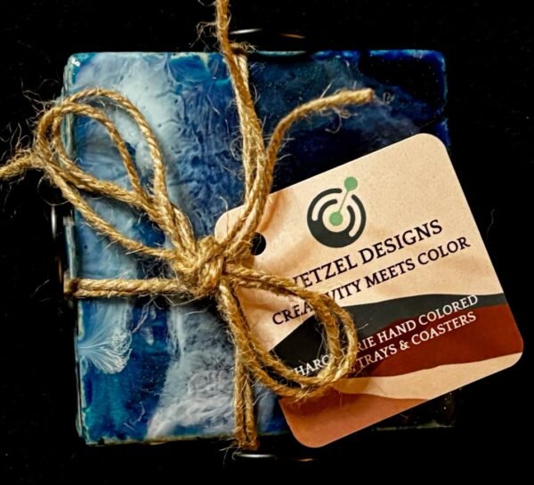 Travertine Coasters (4)