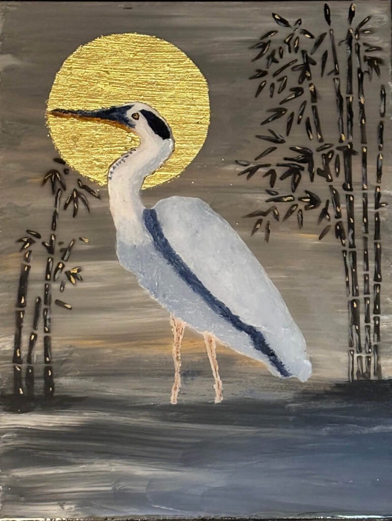 Whales of the Deep Gold Heron