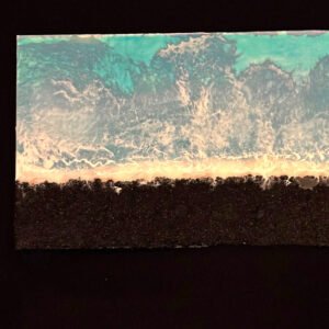 Iridescent Black Sea Charm