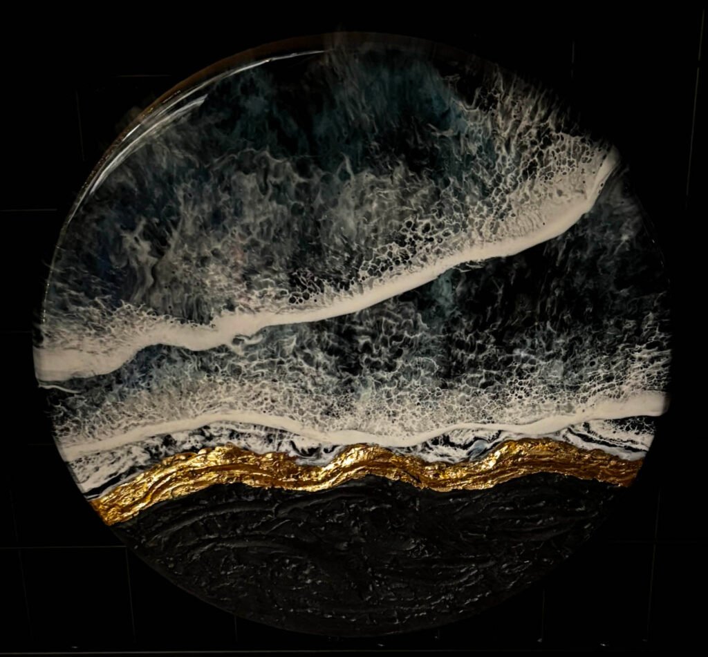 Ocean Sea, Gold Cliffs, Black Beach