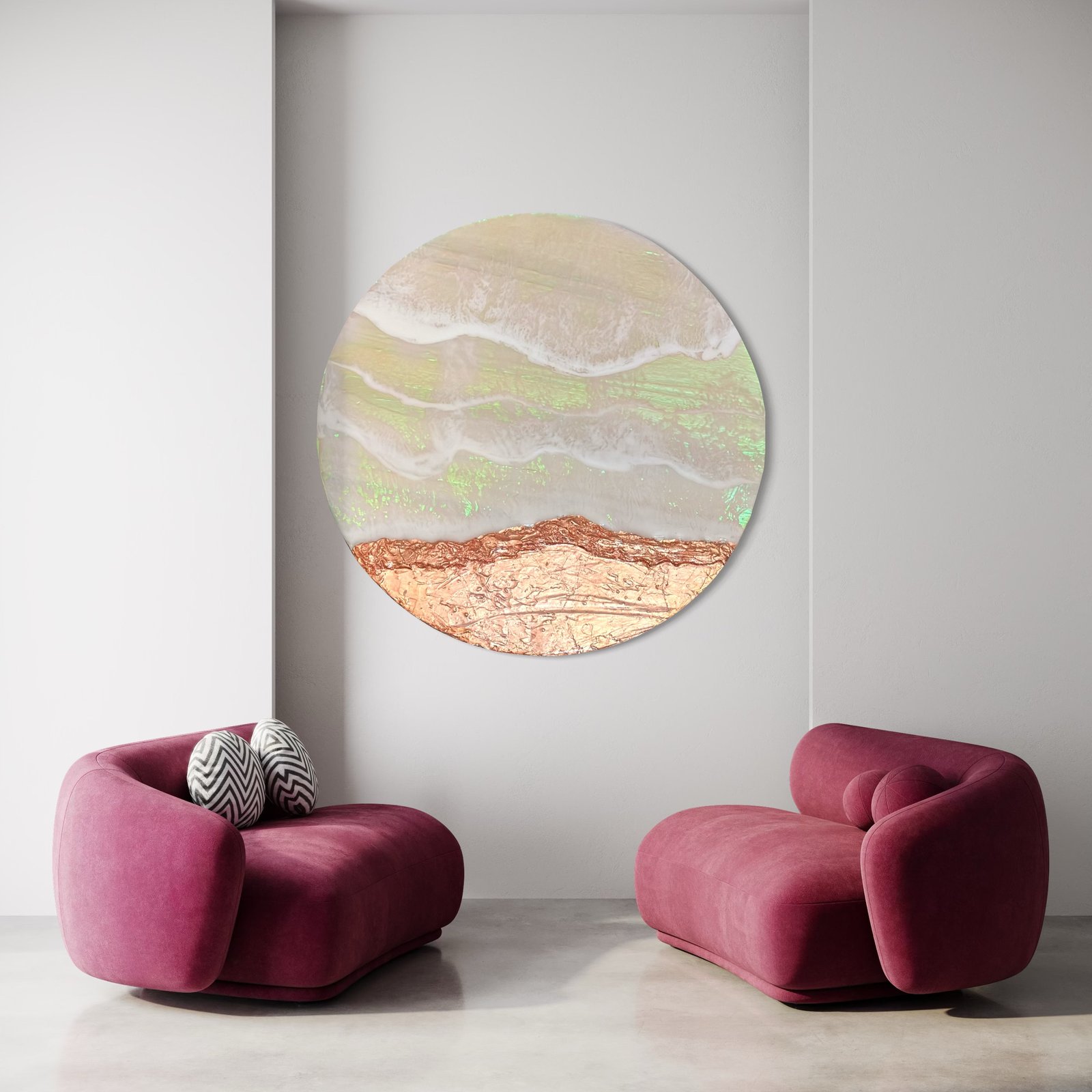 Iridescent Waves, Copper Coast