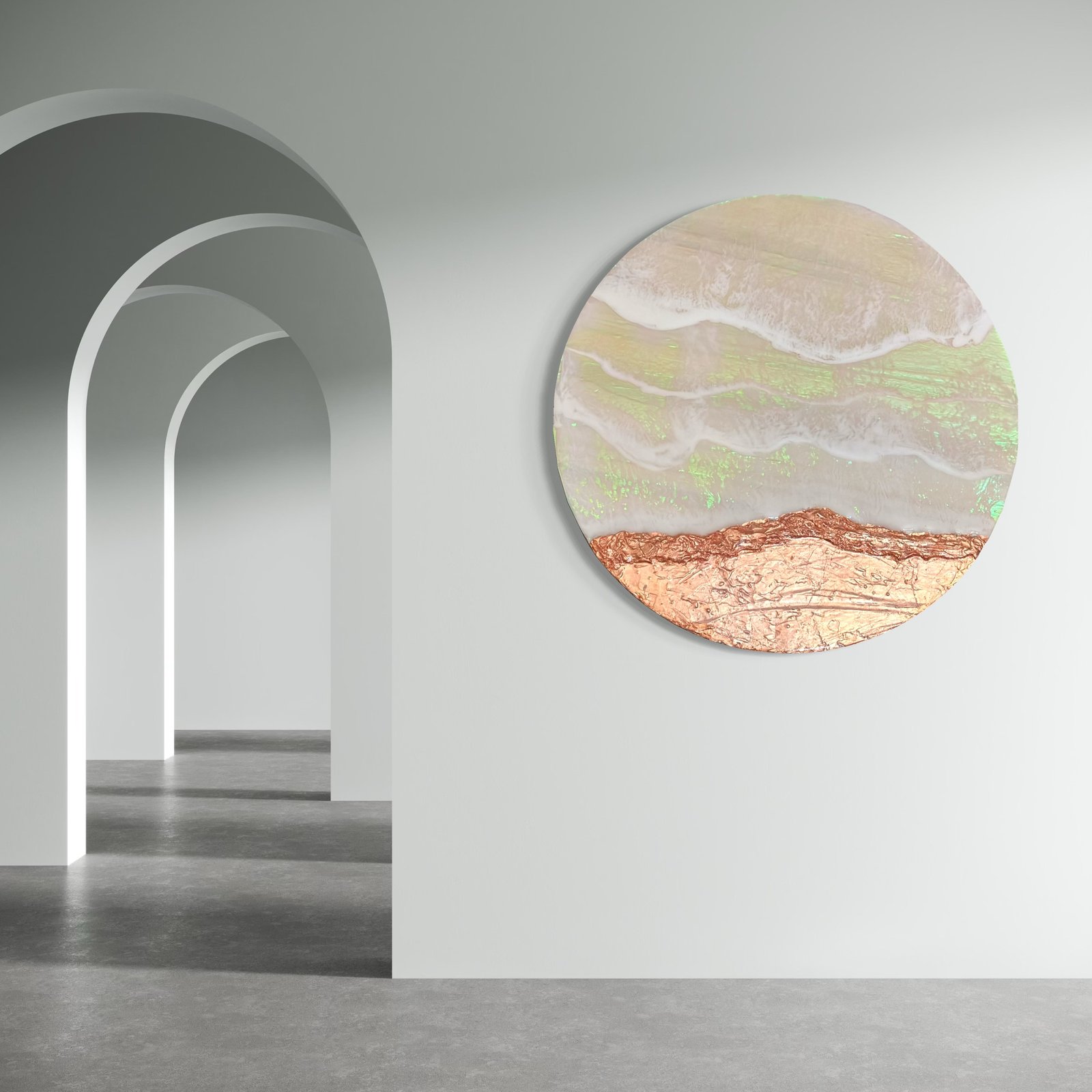 Iridescent Waves, Copper Coast