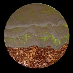 Iridescent Waves Copper Cliffs